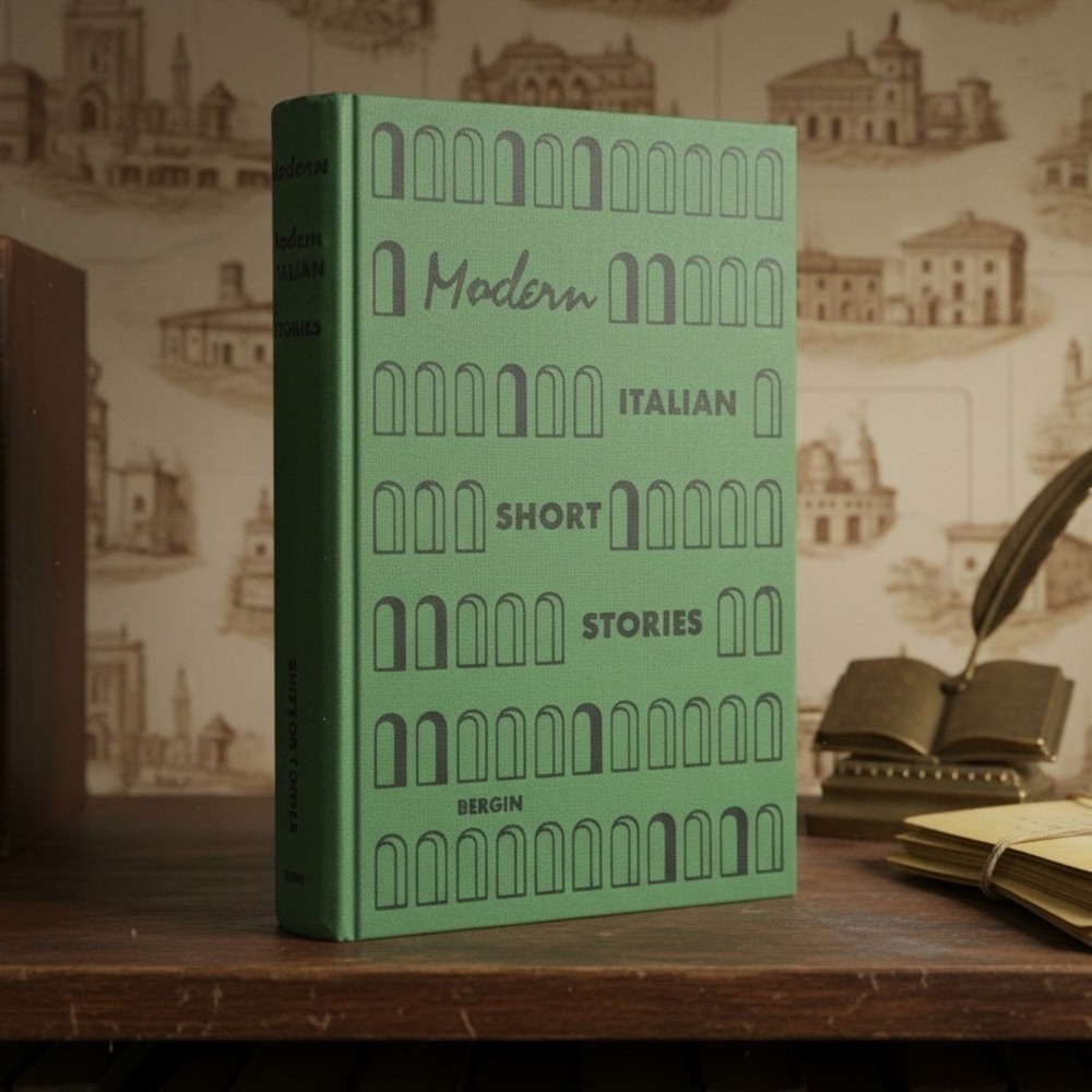 Modern Italian Short Stories Thomas G Bergin 1959 Hardcover DC Heath Green